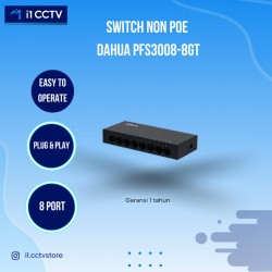 SWITCH NON POE DAHUA 8 PORT...